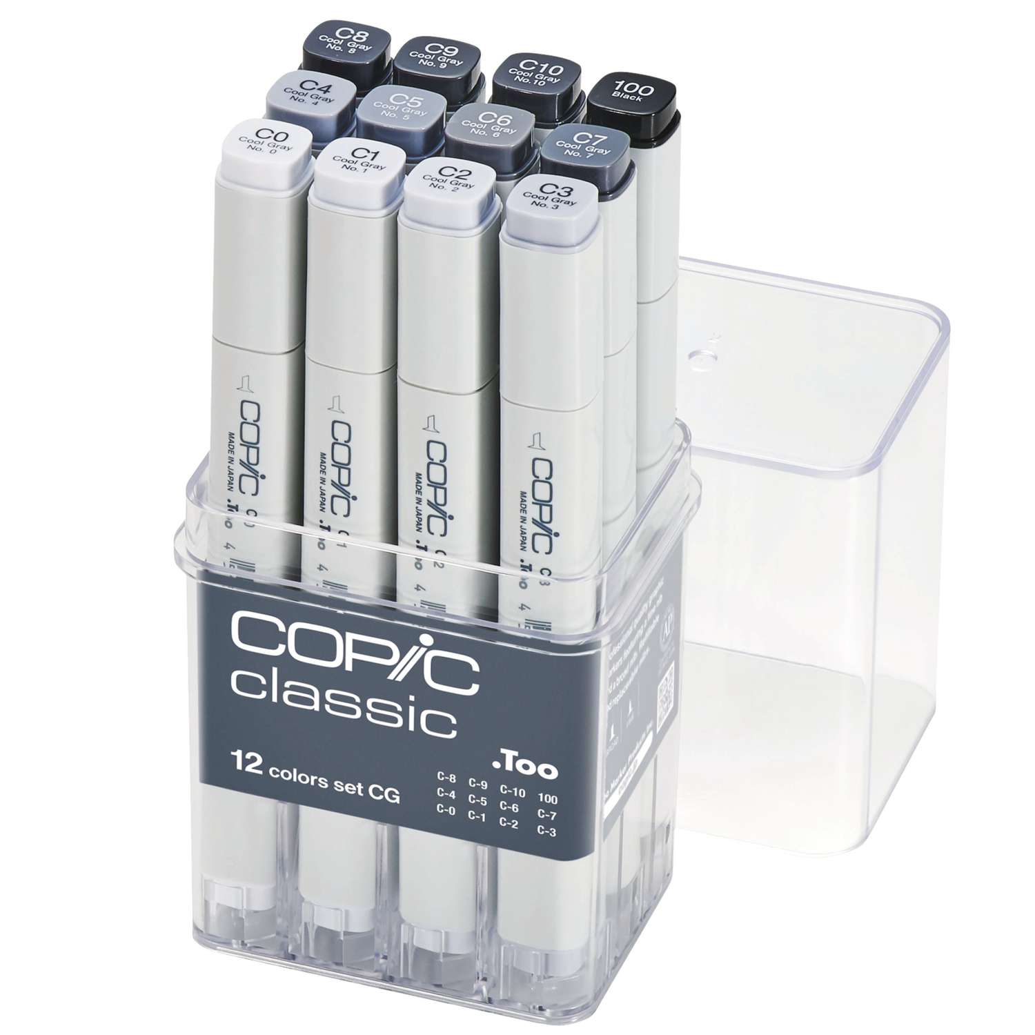 COPIC® | classic marker set — 12 x cool grey | 50,000+ Art